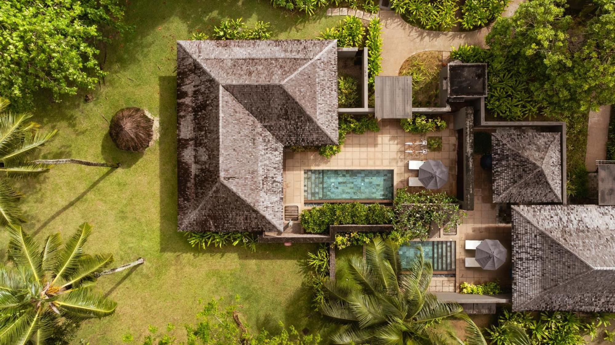 فندق كونستانس إيفيليا بوغْ غْلو المظهر الخارجي الصورة Aerial view of a villa